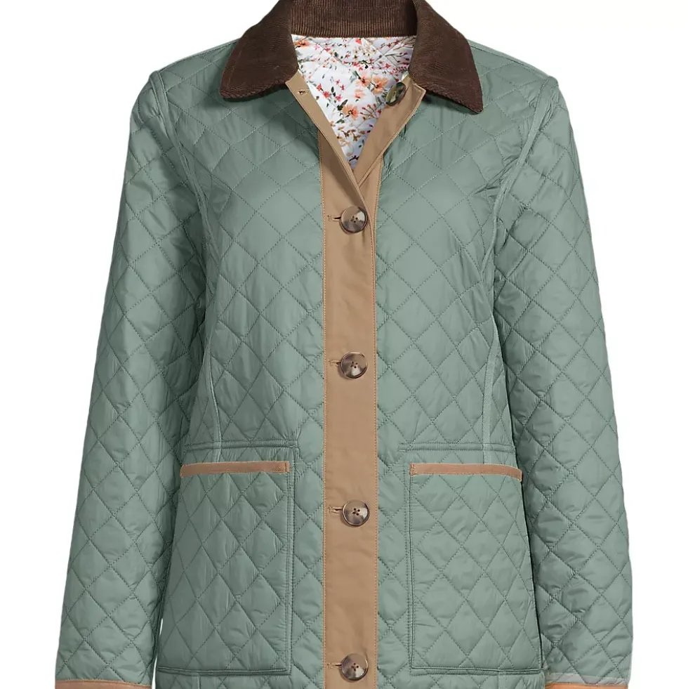 Women's Reversible Barn Quilted Insulated Jacket