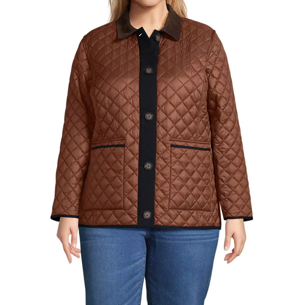Women's Reversible Barn Quilted Insulated Jacket