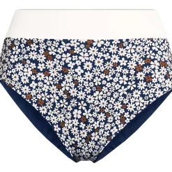 Women's Reversible Ultra High Leg High Waisted Bikini Swim Bottoms