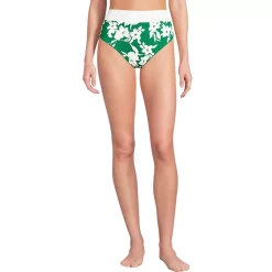 Women's Reversible Ultra High Leg High Waisted Bikini Swim Bottoms