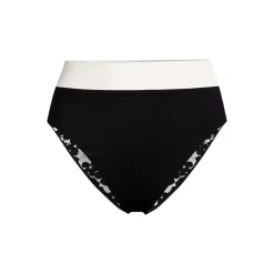 Women's Reversible Ultra High Leg High Waisted Bikini Swim Bottoms