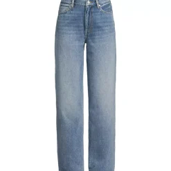 Women's Rigid Denim Mid Rise Baggy Jeans
