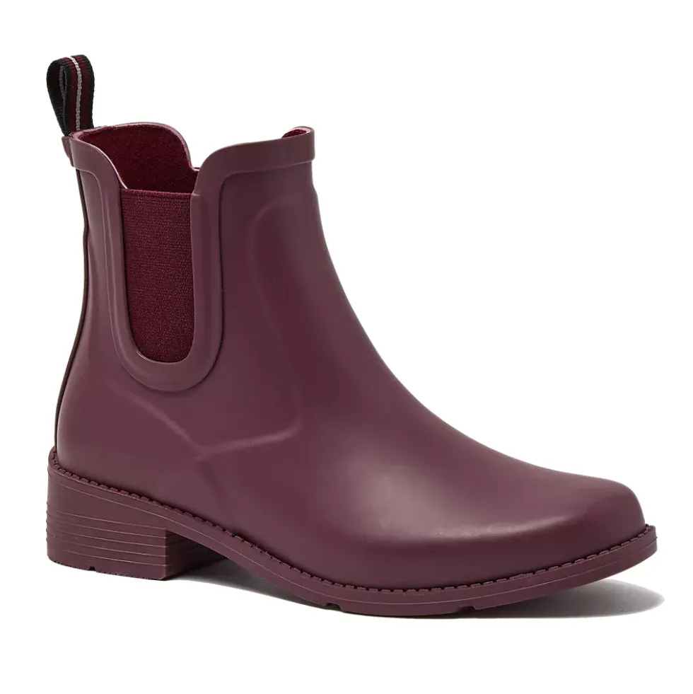 Women's Rubber Chelsea Rain Boots