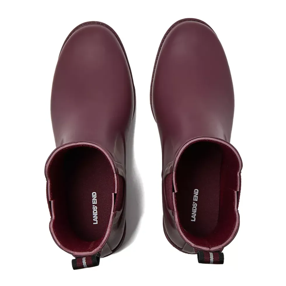 Women's Rubber Chelsea Rain Boots