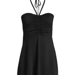 Women's Ruched Multi-Way Mini Swim Dress Swimsuit