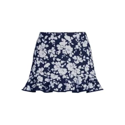 Women's Ruffle Hem Mini Swim Skirt