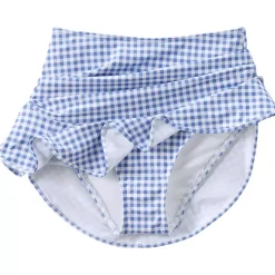 Women's Ruffle Hem Mini Swim Skirt