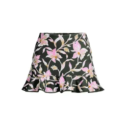 Women's Ruffle Hem Mini Swim Skirt