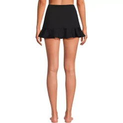 Women's Ruffle Hem Mini Swim Skirt