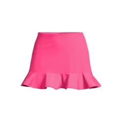 Women's Ruffle Hem Mini Swim Skirt
