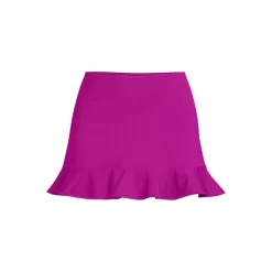 Women's Ruffle Hem Mini Swim Skirt