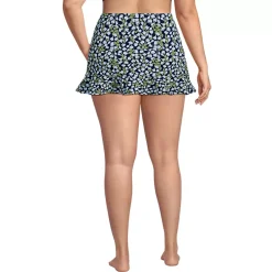 Women's Ruffle Hem Mini Swim Skirt