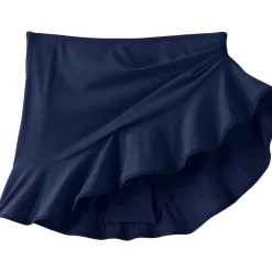Women's Ruffle Hem Mini Swim Skirt
