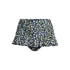 Women's Ruffle Midwaist Skirted Bikini Bottoms