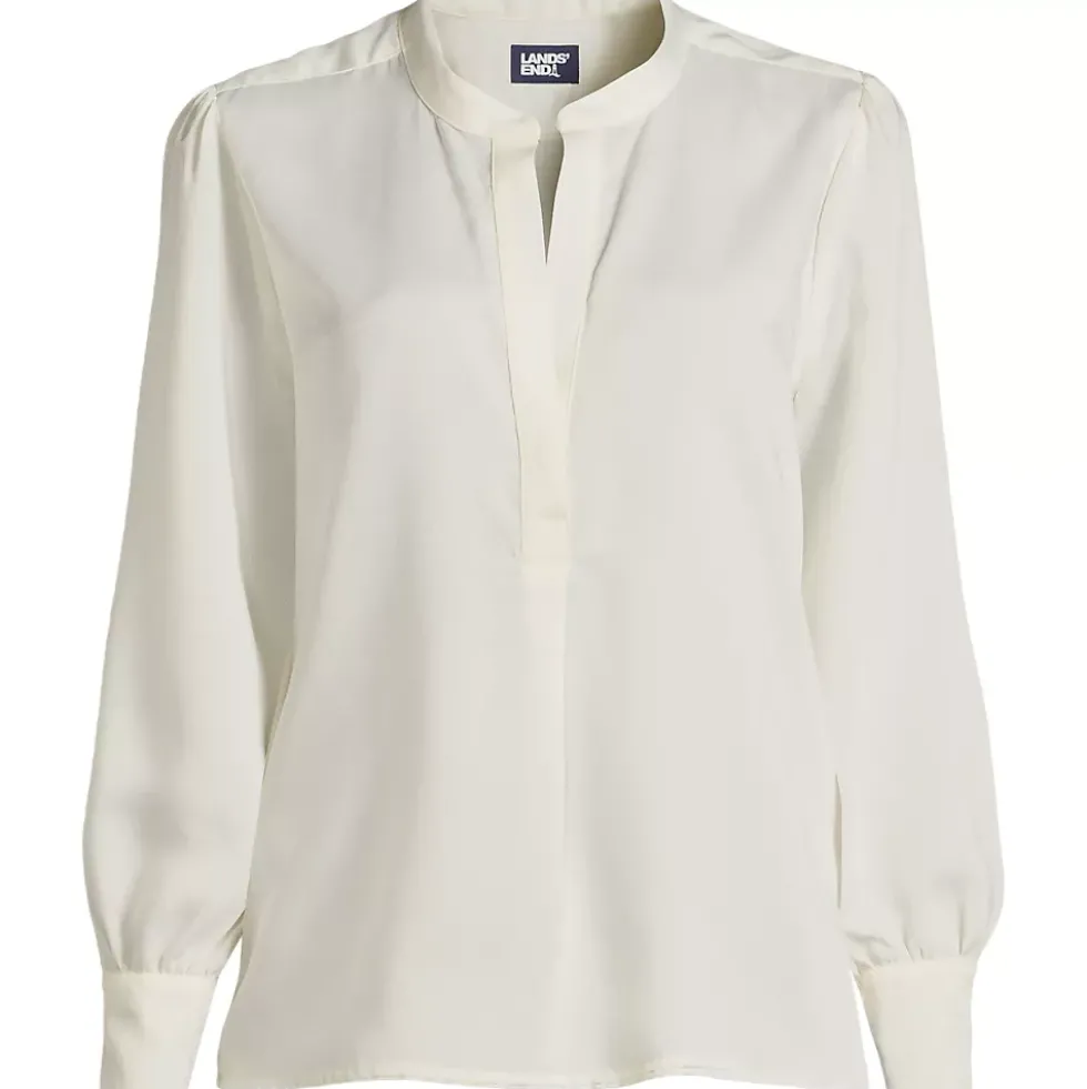 Women's Satin Popover Shirt