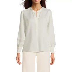 Women's Satin Popover Shirt