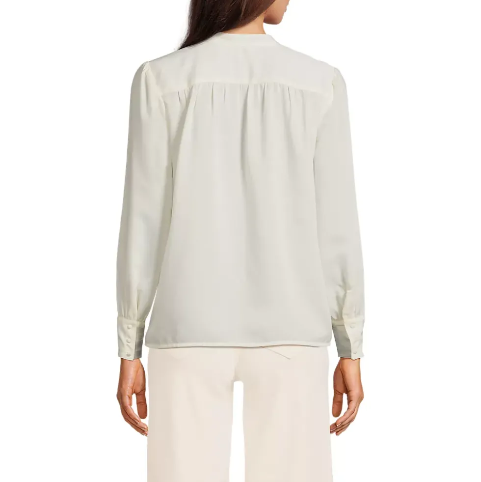 Women's Satin Popover Shirt
