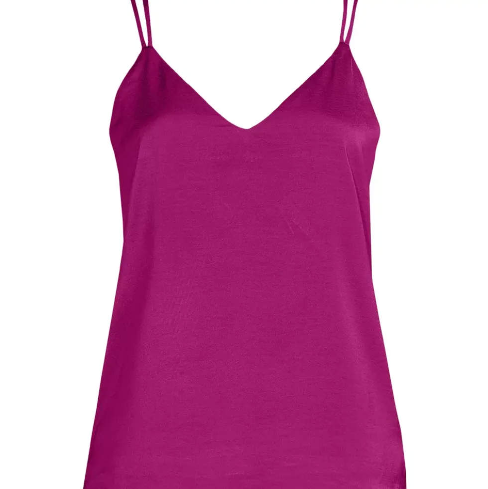 Women's Satin Vneck Camisole
