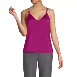 Women's Satin Vneck Camisole