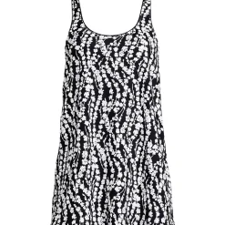 Women's Scoop Neck Mini Swim Dress Swimsuit