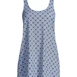 Women's Scoop Neck Mini Swim Dress Swimsuit