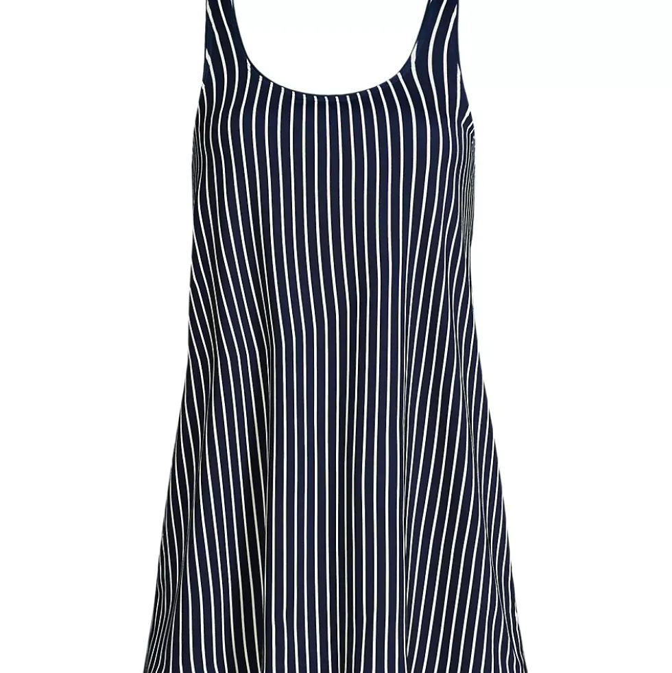 Women's Scoop Neck Mini Swim Dress Swimsuit