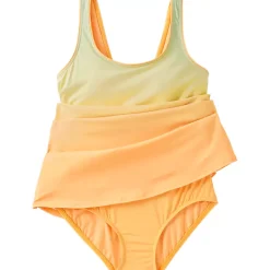 Women's Scoop Neck Mini Swim Dress Swimsuit