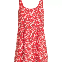 Women's Scoop Neck Mini Swim Dress Swimsuit