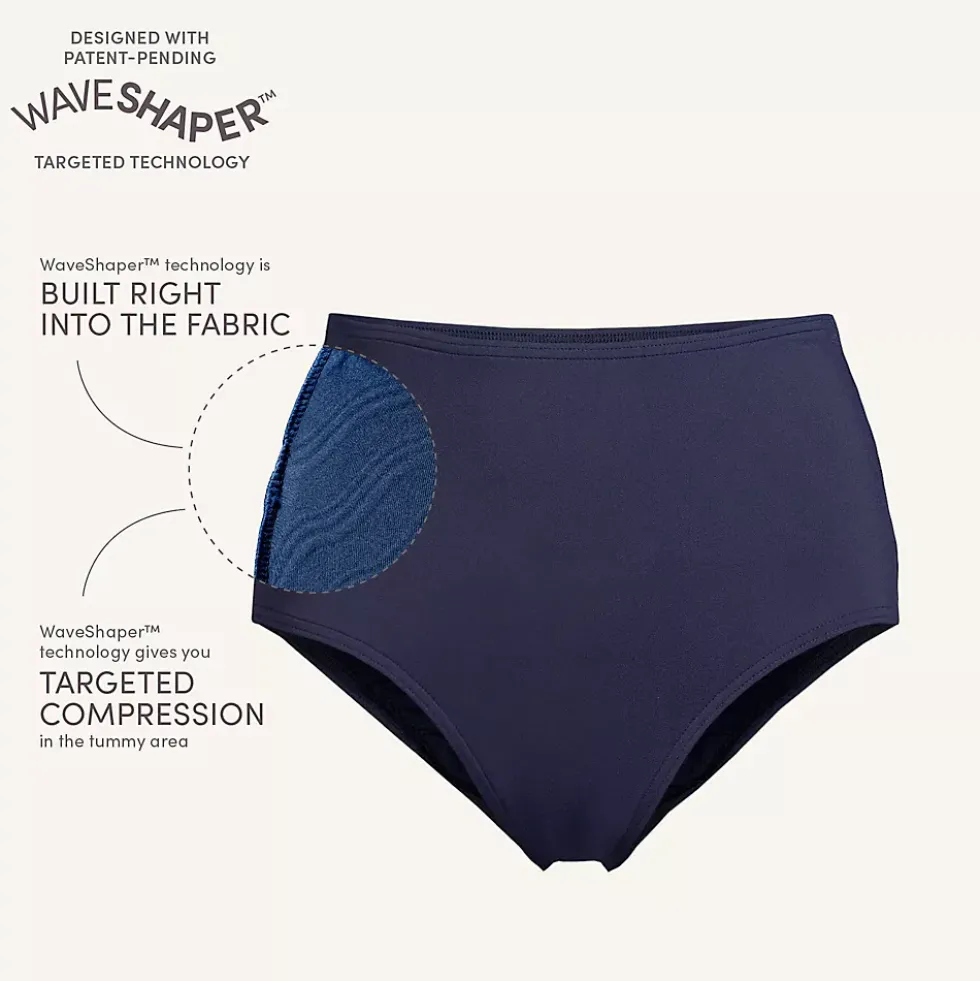 Women's Sculpting Suit High Waisted Bikini Bottoms