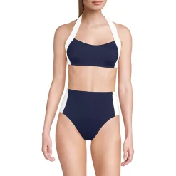 Women's Seamed Halter Bikini Top