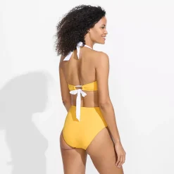 Women's Seamed Halter Bikini Top