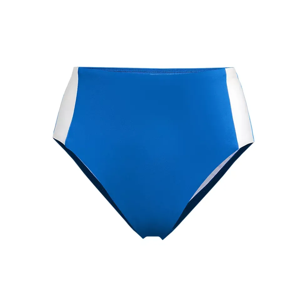 Women's Seamed High Waisted Bikini Bottoms