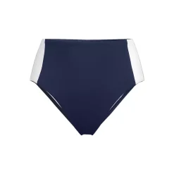 Women's Seamed High Waisted Bikini Bottoms