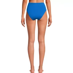Women's Seamed High Waisted Bikini Bottoms
