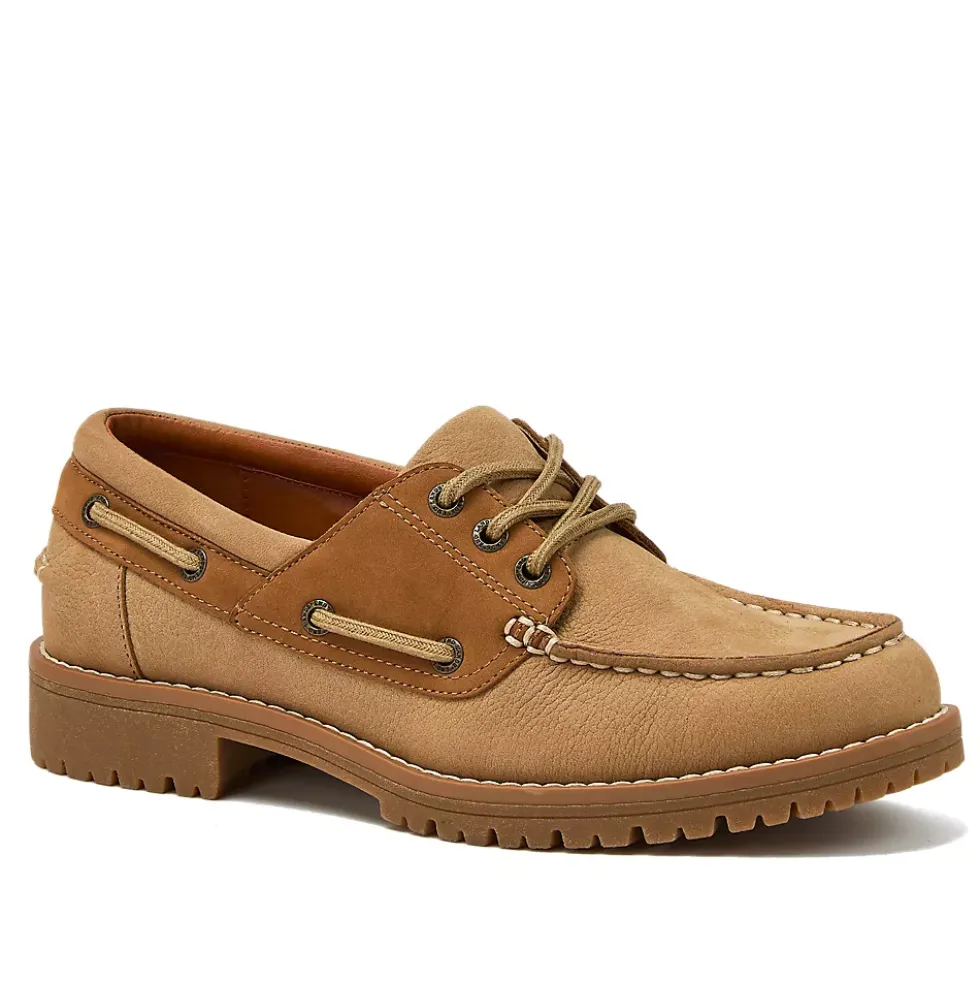 Women's Seaport Leather Lace Up Boat Shoes