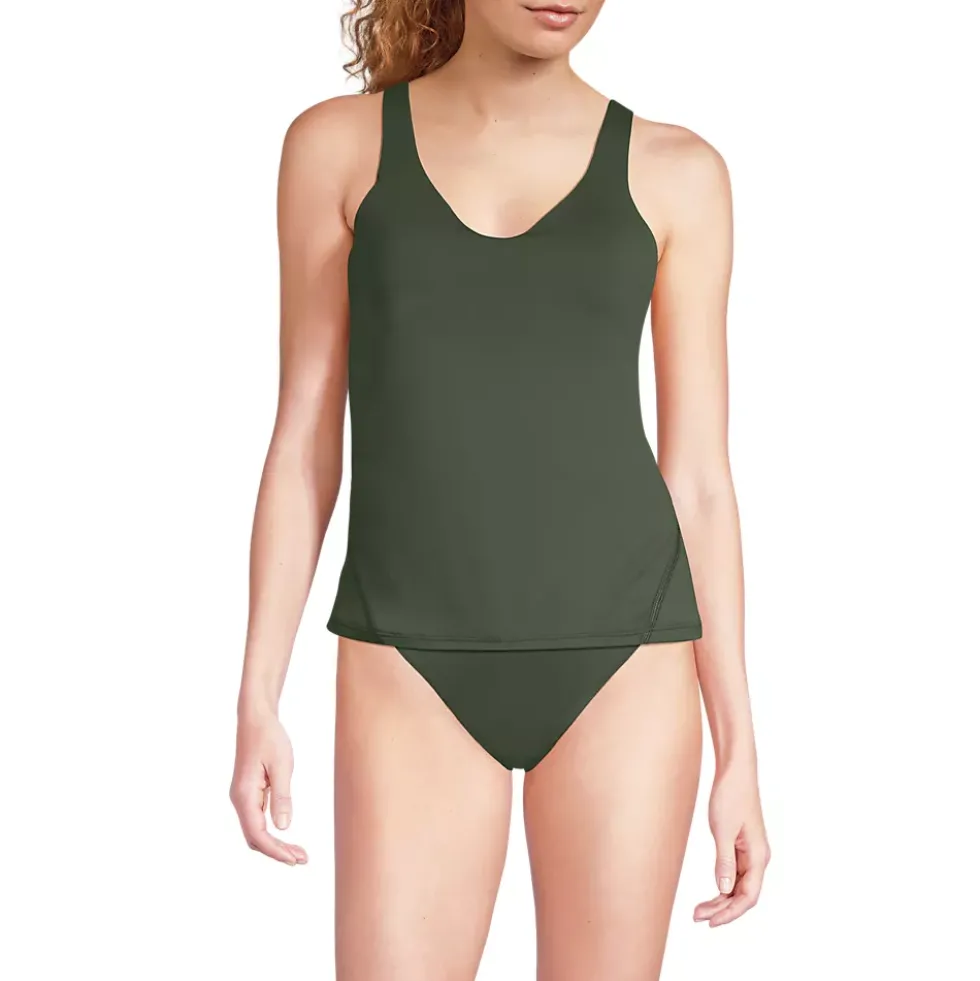 Women's Sea-to-Sport Luxe Tugless Sweetheart Swim Tank