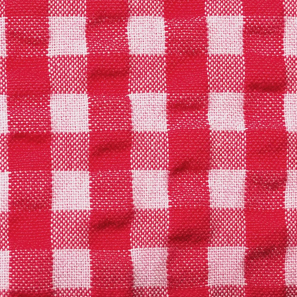 Women's Seersucker High Rise Drawstring Wide Leg Pants