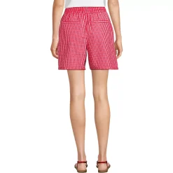 Women's Seersucker High Rise Pull On 7