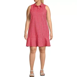 Women's Seersucker Tennis Dress