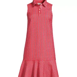 Women's Seersucker Tennis Dress