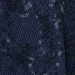 Women's Sequin Lace Mid Rise Midi Skirt