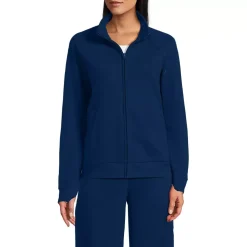 Women's Serious Sweats Full Zip Mock Neck Sweatshirt
