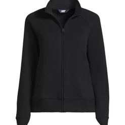Women's Serious Sweats Full Zip Mock Neck Sweatshirt