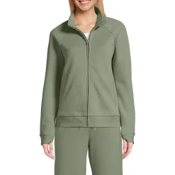 Women's Serious Sweats Full Zip Mock Neck Sweatshirt