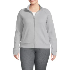 Women's Serious Sweats Full Zip Mock Neck Sweatshirt