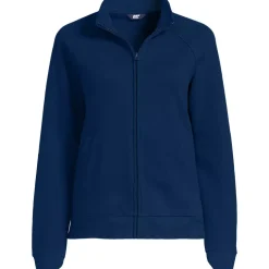Women's Serious Sweats Full Zip Mock Neck Sweatshirt