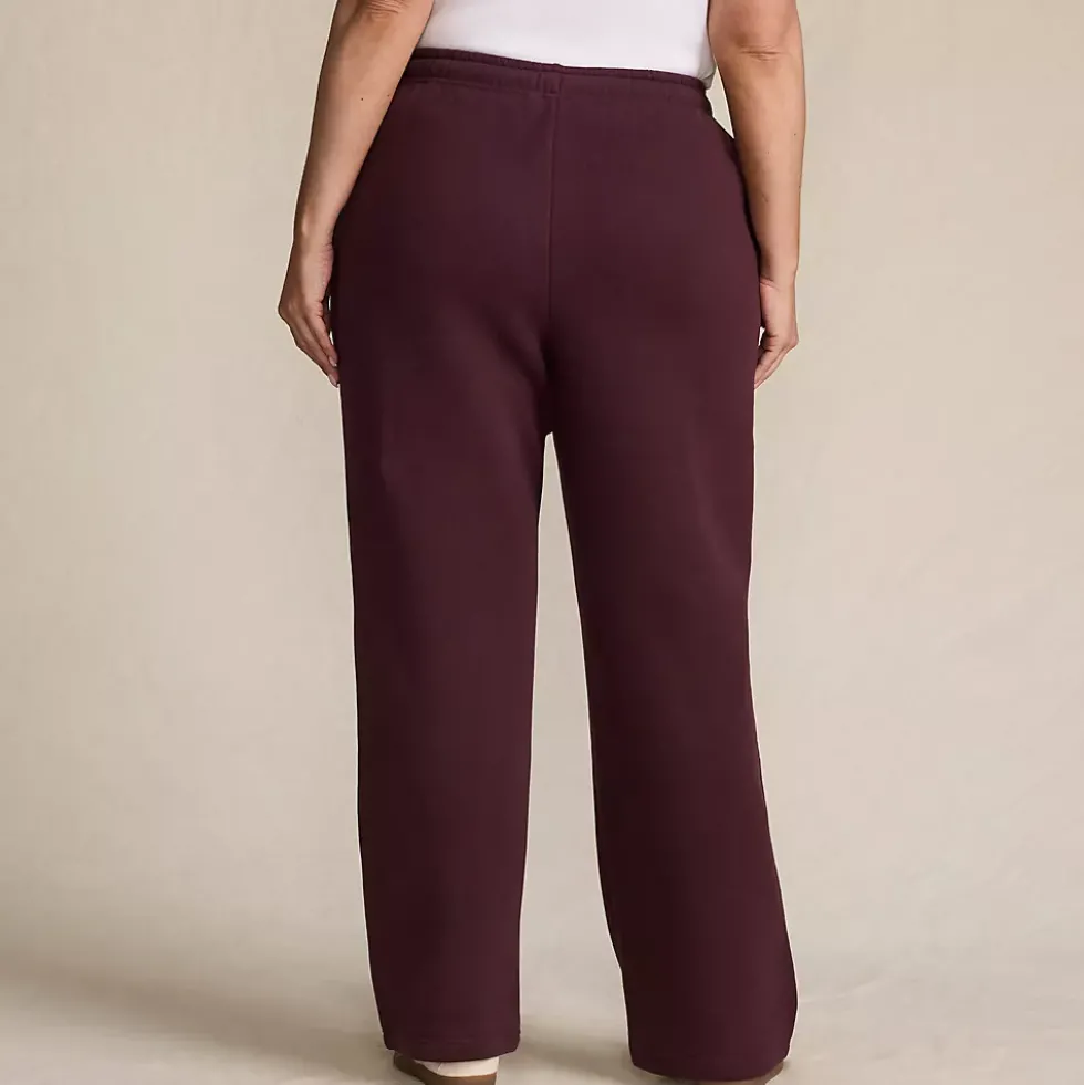 Women's Serious Sweats High Rise Relaxed Straight Leg Pants - Set Bottom