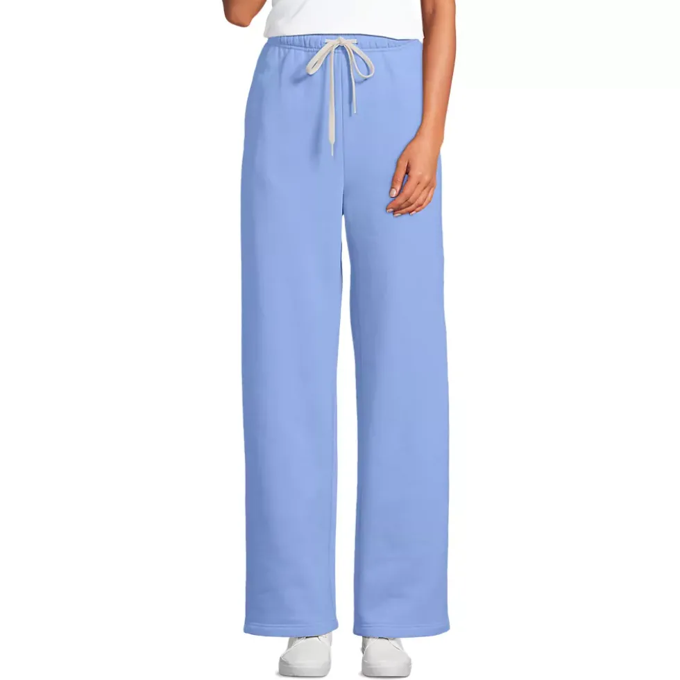 Women's Serious Sweats High Rise Relaxed Straight Leg Pants - Set Bottom