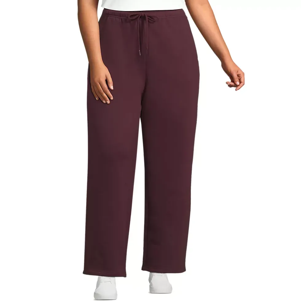 Women's Serious Sweats High Rise Relaxed Straight Leg Pants - Set Bottom