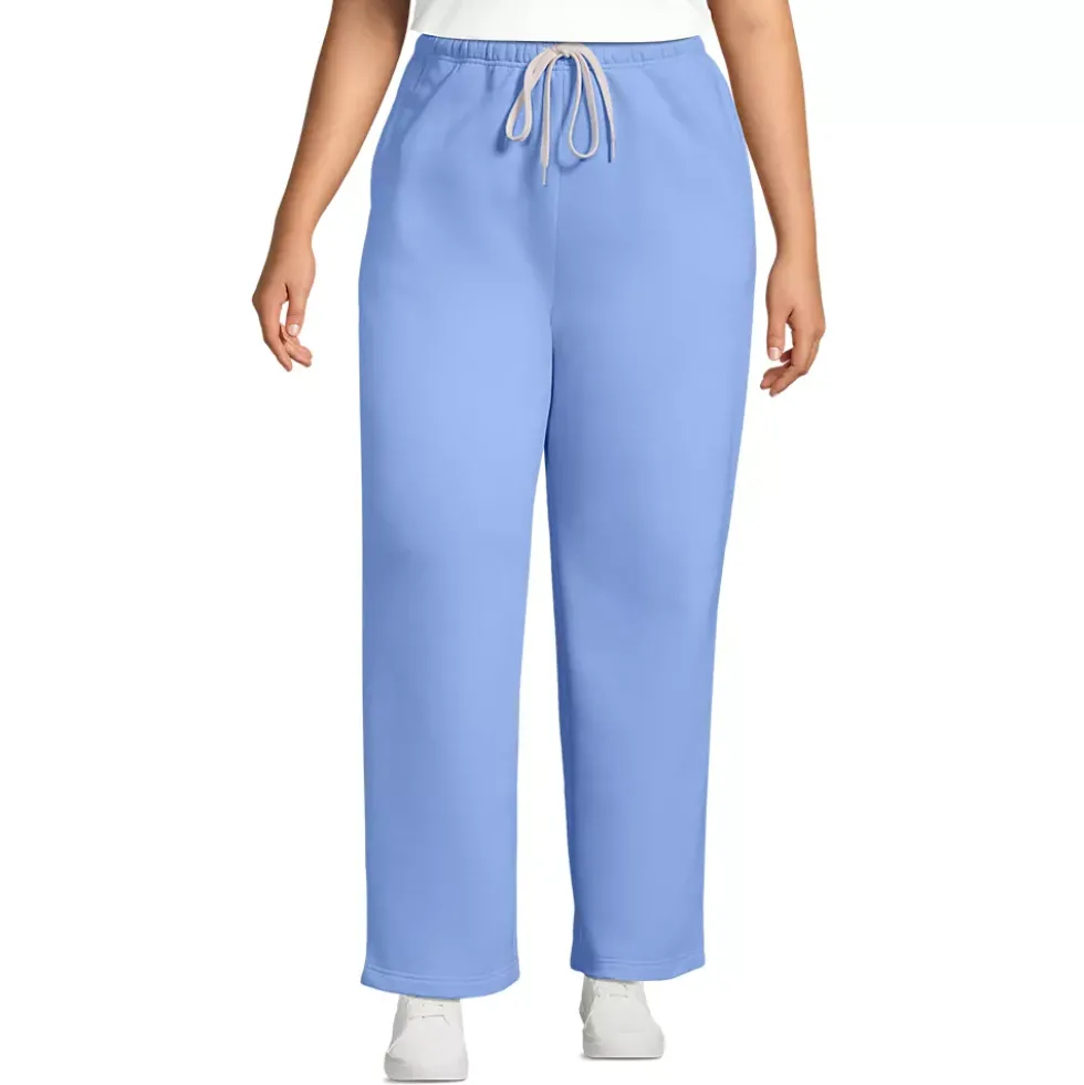 Women's Serious Sweats High Rise Relaxed Straight Leg Pants - Set Bottom